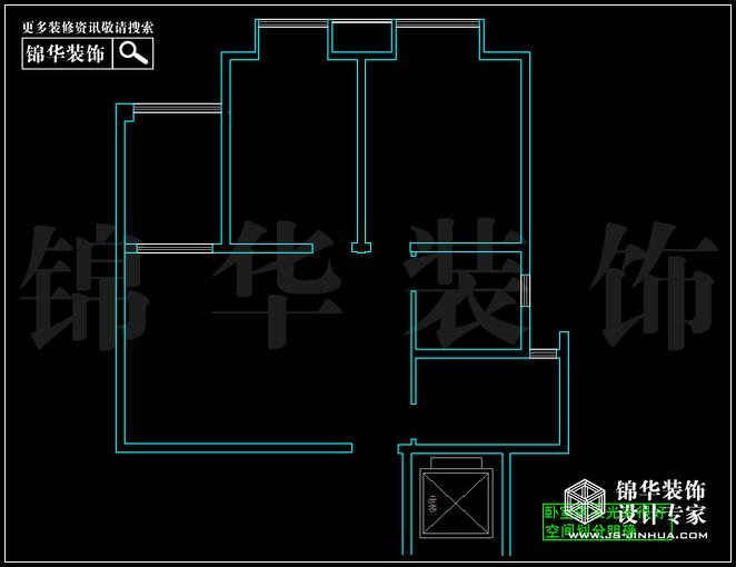 奧體新城青銅園F戶型90平米 戶型