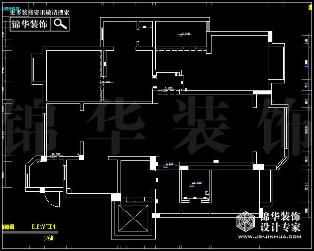 保利紫晶山B戶型170平米現代 戶型